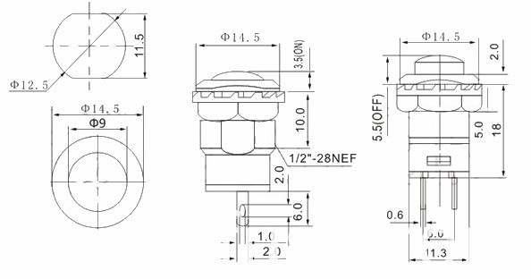 Push Button Switch High Quality Switch Safe Switch
